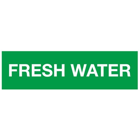 ANSI Pipe Marker - Fresh Water - PK/10